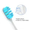 Brosses à dents Tête 12PCS Têtes de brosse de rechange pour XIAOMI MIJIA T300 T500 T700 Sonic Dent électrique Soft Poils Caps Emballage sous vide Buses 221028