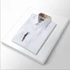 2023 Luxury designer heren shirts mode casual zakelijk zakelijk en cocktail shirt merk lente herfst afsnijden de meest modieuze kleding m-3xl#6395 shirts