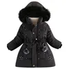 Giubbotti Ragazza Giacca invernale imbottita in cotone Cappotto moda per bambini Capispalla per bambini Piumino caldo per bebè Abbigliamento per bambini 4-12 anni 221028