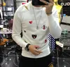 Men's Sweaters Mens Causal O Neck Sweater D Autumn Winter Christmas Pullover Knitted Jumper Slim Fit Male Clothes