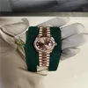 Marque A toute nouvelle montre 278275 président Datejust 31mm or Rose diamant cadran mécanique automatique dames Watch299Y