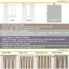 Curtain Two-color Stitching Curtains Blackout In The Bedroom Living Room Beige Blue Green Pink Grey Brown Custom Size