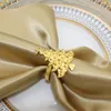 Ringos de guardanapo Dvianna Christmas Tree Titular para jantares de f￩rias de casamento Festas Decora￧￣o HWC53 Drop Delivery 2022 SMTPS