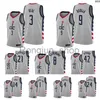 2021-22 75º aniversário costurei basquete masculino Bradley Beal Deni Avdija Rui Hachimura Daniel Gafford Davis Bertans Isaiah Todd Gray Jersey