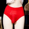 Sous-vêtements Gloosy Stocking Sous-vêtements Hommes Voir à travers des culottes Gay Man Lingerie Érotique Mâle Sheer Pénis Gaine Underpant Sissy Soft Brief