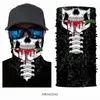 Bandanas ansiktsmask Skull Cykling halsduk halsgaiter balaclava cykel sköld pannband fiske ansiktsmask utomhus