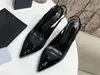 5699320 Chaussures habillées Opyum Slingback Pompes 11 cm Talons Hauts Sandales De Mode Chaussure Pour Femmes Taille 35-41 Fendave