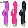 Sex toy s masager Masseurs électriques Massage Godes réalistes rechargeables Baguette de lapin point G pour femme Stimulateur de clitoris Vibromasseur USB KGS8