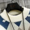 Heren truien winter topkwaliteit mink cashmere trui mannen half coltrui mode argyle heren zachte warme heren kerst jumper