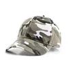 Snapbacks Outdoor Sport Caps Camouflage Hat Baseball Simplicity Tactical Military Ger Camo Jakt hattar Vuxen L221028