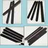 Nail Files Wholesale 5Pcs/Set Black Sandpaper With Red Heart Nail File 180/240 Professional Art Grit For Manicure Natural Nails Drop Dhm8R