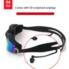 Gogle Sile Professional gogle gogle anty-fog wielokolorowe z zatyczki do zatyczki nosek klipu kobiety sporty na okulary l221028