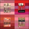 Lucidalabbra Teayason 5 pezzi set di rossetti liquidi opachi nudi sexy rosso Veet lucidalabbra impermeabile trucco duraturo labbra tinta cosmetica Bea Dhpza