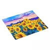 Table Mats Kitchen Dish Drying Mat Sunflowers Of Modern Impressionism Painting Washable Counter Pad Absorbent Drainer 16"x18"