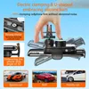 Fast Charge 15w Car Wireless Charger Infrared Sensor Qi in Air Vent Mount Holder Charging Phone