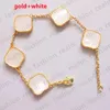 Four Leaf Clover Earrings Stud Designer Jewelry Set Luxury Pendant Necklaces Link Chain Bracelets Gold Silver Mother of Pearl Gree9343942