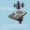 Snabbladdning Trådlös billaddare 30W Qi Magnetic Phone Mount Holder For iPhone 13 12 Pro Max Mini 11 Samsung 360 Justerbar