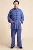 Etniska kläder Shanghai Story Sale Chinese Kungfu Suit Men Tai Chi Cotton Art Uniform Taiji Wushu