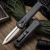 Piranha Bıçağı D2 Blade CNC 6061 Alüminyum Saplı Paragon Bıçaklar Asheville Taktik Cep DEMKO Otomatik Soğuk Çelik Aletler