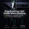 Fast Charge Essager 15w Qi Car Wireless Charger for iphone 12 Mini Pro Max Air Vent Mount Wirless Charging Sucker Phone Holder