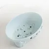 Soap Dishes Cartoon Shape Box PP Holder Non Slip Dish Storage Plate Tray Case Bathroom Supplies Gadgets Home Accessories