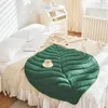 Coperte Ins Style Kids Throw Coperta trapuntata a forma di foglie morbide Copriletto da letto in microfibra spesso regalo di Natale