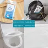 Toalettstolskydd Mattupps￤ttning Disponibelt f￶rtjockat vattent￤tt t￤cke El Sterilizing Hush￥ll Plastkuddepapper