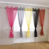 Kurtyna czysta kolor voile przezroczysty tiul sceneria sceneria imprezowy panel drape sheer p184c