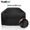 BBQ Tools Accessoires Walfos Waterdichte Grill Cover Outdoor Regendichte stofvrije zware dienst voor gaskool Elektrisch 221028