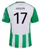 21 22 23 Real Betis Soccer Jerseys Copa Del Rey Final na wyjazd Joaquin B.Iglesias Camiseta de Futbol Juanmi Estadio La CartUja Trzecia 2022 Stopa Bramkarza dzieci