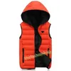 Winter Men's and Women's Warm Solid Vest Sleeveless Jacket Classic Sweater Jacket Casual Coat M-5XL