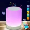 Luzes noturnas LED LUZ LIGHT LAMPS CABO Lâmpada de toque inteligente com gestão sem fio Bluetooth Dimmable RGB Music Music Sync Iluminação