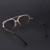 Güneş gözlüğü mimiyiyou steampunk içi boş üçgen erkekler retro alaşım kadın moda gözlükleri marka UV400 gözlük tonları