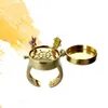 Clusterringe C9GF süßer Anime -Ring für Frauen Mädchen Rotatable verstellbarer Cover Gold BFF Forever Freund enge Geschenk