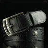 Gürtel Burst Modell Männer Casual Taille Gürtel Hohl Niet Punk Stil Breite PU Leder Für Mode Strap Männlich Hohe Qualität jeans