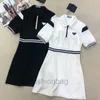 Women Dress Long Skirt Belt Fit Skirts For Spring Summer Outwear Casual Style With Letter Lady Slim Dresses Tees Knit Shirt