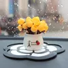 Interior Decorations Furnishing Articles Vehicle Potted Plants For The Car Artificial Flower Lovely Little Ornaments Japan Korea China