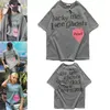 T Shirt Erkek Tasarımcı Gömlek Şanslı Beni Görüyorum Hayaletler Tişörtler Yaz Nefes Alabilir Gevşek Tişört Erkekler ve Kadınlar Çift Hip Hop Sokak Giyim Tees