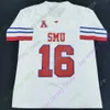 NOUVEAUX maillots de football maillots de football personnalisés SMU Mustangs maillot de football NCAA College Shane Buechele Xavier Jones Reggie Roberson JrJ amesP rocheP atrickN elsonD