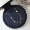 Kettingen DAVINI Gouden Ketting Geometrische Hanger Choker Ketting Statement Titanium Staal Kwastje Kettingen Voor Vrouwen Trendy Sieraden MG472