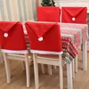 Kerstdecoraties Merry For Home Flanel Chair Cover Adornos de Decor ornament Navidad Natale Jaar 2022