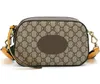 designer Crossbody-väska tiger Messenger-väskor Handväska för kvinnor varumärke Handväska Lyx Beige Canvas Handväskor Läder Clutch Mode Cross Body axelväska