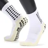 Erkekler Slip Futbol Çorapları Atletik Uzun Çoraplar Basketbol Futbol Voleybolu için Emici Spor Kavrama Çorap B1030