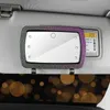 Accessoires intérieurs 2022 voiture pare-soleil miroir de maquillage avec lumière LED remplissage beauté décor fournitures Bling Assessoires pour les filles