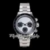 Paul Newman ST91 Manual Winding Chronograph Mens Watch WMF wm6241 1967 Rare Vintage White Dial Black Subdial OysterSteel Bracelet Super Edition eternity Watches R1