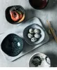 Dinnerware Sets Bowls Pans Household Tall Porcelain Snack Dessert Specialty Dishes Kilns Ceramic Chinaware Cutlery Plate