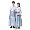 Ethnic Clothing Men/Women Hanfu Ancient Traditional Chinese Sets Outfit Halloween Cosplay Costume Fancy Dress For Couples Plus Size 4XL