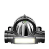 Lampada frontale a LED COB per esterni Lampada da campeggio magnetica ricaricabile con luce da pesca
