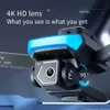 Мини-дроны для детей, симуляторы Дрон с камерой для взрослых 4k Kid Dron, самолет с дистанционным управлением, игрушки, квадрокоптер для начинающих, крутые вещи, Ch4263156