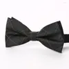 Bow Ties 2022 Fashion Tie For Men Casual All-match Butterfly Double Layer Bow-tie Bowtie Black Brands